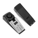 Portable Door Stop Alarm Set Travel Door Wedge for Hotel Home Apartment Red