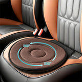 360 Degree Seat Cushion with Removable Washable Cover Swivel Chair Cushion for Office Home Brown