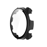 3Pcs Protective Cases Compatible with Garmin Forerunner 965 Snap-On Tempered Glass Screen Protector Covers