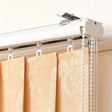 40 Pack Vertical Blind Hanger Clips Plastic Replacement Clips for Vertical Blind Slats