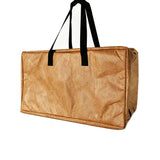 Large Leak-Resistant Insulated Meat Bag Foldable BBQ Food Storage Bag with Wide-Opening Zipper for Picnics Camping