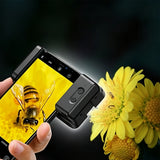 3-Color Clip-On Phone Fill Light Ring Light with Macro Lens for Macro Photography Live Streaming