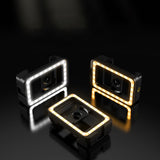 3-Color Clip-On Phone Fill Light Ring Light with Lens Holder for Macro Photography Live Streaming