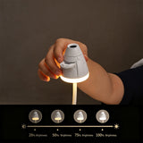 2-in-1 USB Powered Star Projector Galaxy Light Touch Control Dimming Starry Sky Projector Night Light with 12/24/32 Projection Slides