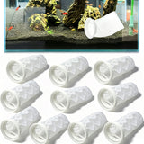 10 Pack Aquarium Filter Bags Reusable Nylon Mesh Filter Bag with Drawstring