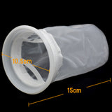 10 Pack Aquarium Filter Bags Reusable Nylon Mesh Filter Bag with Drawstring