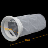 10 Pack Aquarium Filter Bags Reusable Nylon Mesh Filter Bag with Drawstring