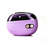 2-in-1 Automatic Electric Nail Trimmer 2 Speed Nail Clipper and Polisher with LED Light Purple
