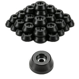 60PCS Set Rubber Furniture Leg Pads Non Slip Floor Protectors Anti Scratch for Chairs Tables Sofas Cabinets Equipment