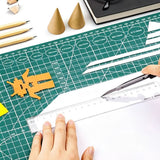 A2 Self Healing Cutting Mat 60x45cm Double Sided Craft Board for DIY Model Sewing Green