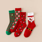 24 Day Christmas Socks Advent Calendar 12 Pairs Festive Xmas Pattern Socks for Men Women Christmas Countdown Surprise Style 2