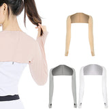 3Pcs Stretch Shoulder Sun Protection Sleeves Arm Cover with Thumb Hole for Golf Cycling Climbing Fishing