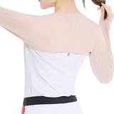 3Pcs Stretch Shoulder Sun Protection Sleeves Arm Cover with Thumb Hole for Golf Cycling Climbing Fishing