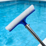 Pool Cleaning Kit Skimmer Net Pool Brush with Detachable Pole Leaf Skimmer for Home Pools