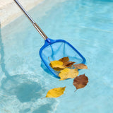 Pool Cleaning Kit Skimmer Net Pool Brush with Detachable Pole Leaf Skimmer for Home Pools