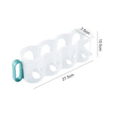 3Pcs Set Fridge Beverage Organisers Can Bottle Drink Storage Bins with Pull Out Handles for Kitchen Camping