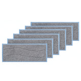 6 Pack Replacement Mop Pads Compatible with iRobot Braava jet m6 Washable Reusable Microfiber Cleaning Pads for Floor Gray