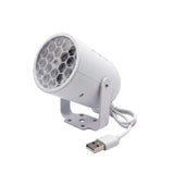 USB Dynamic Ocean Projector Light Rotating LED Pattern Lamp with Adjustable Stand for Bedroom Wall Ceiling (Copy)