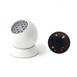 USB Powered Dynamic Rotating Projection Light with Adjustable Base Christmas Projector Lamp Snowman