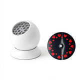 USB Powered Dynamic Rotating Projection Light with Adjustable Base Christmas Projector Lamp Hearts