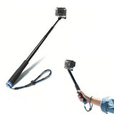 94.5cm Extendable Waterproof Selfie Stick Hand Grip Compatible with GoPro Hero