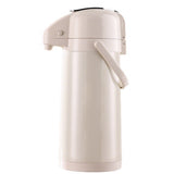 3L Stainless Steel Vacuum Insulated Water Dispenser Coffee Carafe for Hot Drinks Tea Liquid White