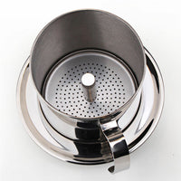 Stainless Steel Coffee Maker Pot Vietnamese Coffee Drip Single Cup Coffee Drip Brewer