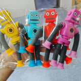 4Pcs Suction Cup Pop Tubes Stretchy Sensory Fidget Toys Style 1