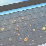 2Pcs Clear Silicone Keyboard Cover Compatible With MacBook Air Pro 13 14 15
