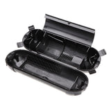 Outdoor Extension Cord Connector Cover with Latches Waterproof Cable Protection Box Black