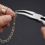 Jewelry Repair Kit with 1200 Jump Rings Clasps Organizer Box Tools
