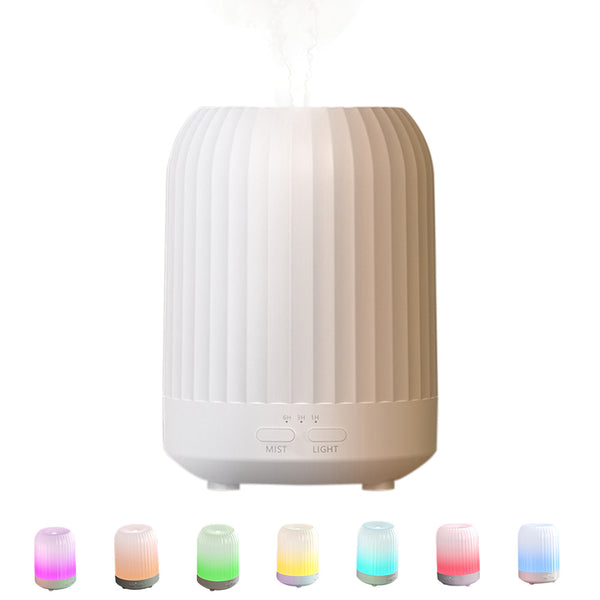 Ultrasonic Essential Oil Diffuser 250ML Small  Humidifiers with Night Light for Home Office Colorful Light