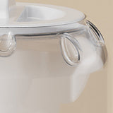 Mini Portable Washing Machine Rechargeable Small Clothes Washer for Travel Use White