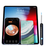 Wireless Ear Wax Removal Camera Tool for iOS & Android Black