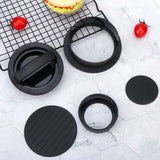 3 in 1  Hamburger Press Patty Maker Burger Press for Outdoor Cooking BBQ