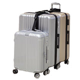 2Pcs Set Luggage Connector Straps for Suitcase Adjustable Attachment Accessories for 3 Suitcases