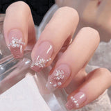 22Pcs Set Press-on nails Reusable Gel-on False Nail Tip Nail Art Tools Style 3