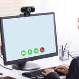 Full HD USB Webcam with Microphone for PC and Laptop