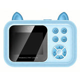 1080P Instant Print Digital Camera with 1 Roll Printing Paper Blue