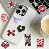 50 Pcs Aesthetic Downtown Girls Vinyl Waterproof Stickers Pack