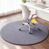 Anti Slip Round Chair Mat Floor Protector for Office Home Gray