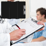 Foldable Nursing Clipboard  Edition Cheat Chart Clip Board Profile Clip with Pen Holder for Student Nurse Doctor