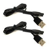 2 PCS 5V USB Charging Cables Compatible with Philips Shavers