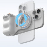 Magnetized Phone Camera Grip with Selfie Light and Tripod for Photography TikTok