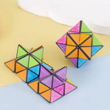 4Pcs Infinity Cube Puzzle Toys Sensory  Geometric Infinity Cube Toys Style 3
