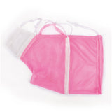 Mesh Cat Grooming Bag Breathable Bathing Restraint for Nail Trimming Pink