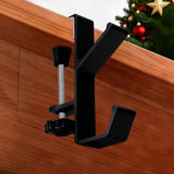 4 PCS Adjustable Desk Hook Aluminum Alloy Table Hanger for Office and Home Use