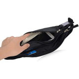 RFID Blocking Money Waist Bag Anti Theft Hidden Fanny Pack Travel Wallet Pouch Black