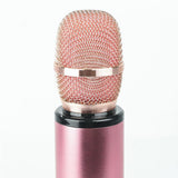 Multifunctional Wireless Bluetooth Karaoke Microphone Pink