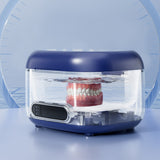 Upgraded Retainer Cleaner Machine for Braces Aligner Toothbrush Jewelry Blue